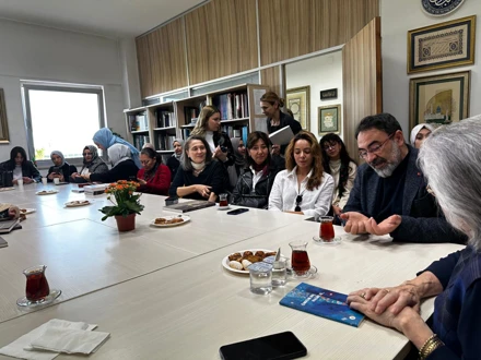 DR. F. İNCİ AYAN BİROL ÖĞRENCİLERİMİZLE BULUŞTU.